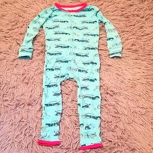 Kickee Pants Coverall Shining Sea Woody 